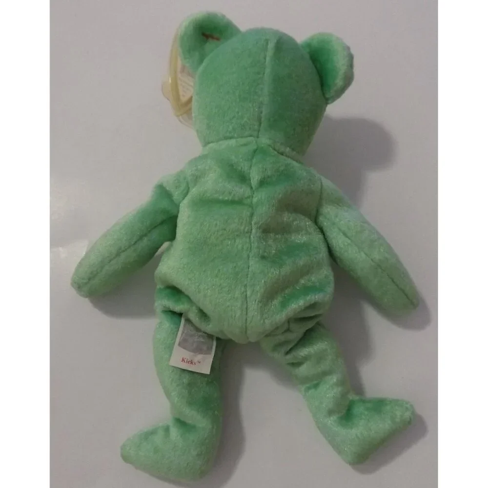 Ty Beanie Baby Kicks the Soccer Bear Push Toy - Picture 3 of 10